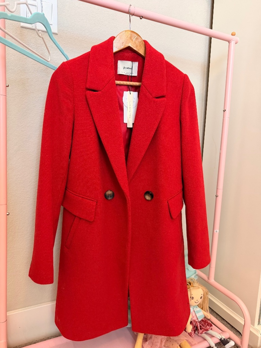Red coat